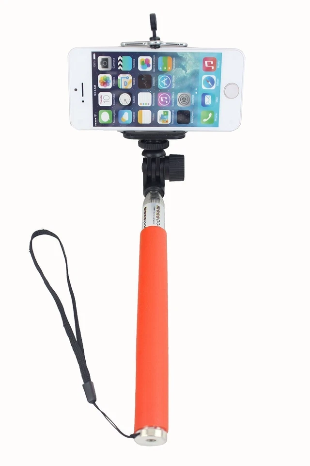 Extendable Self Selfie Stick Monopod Tripod Samsung Galaxy Note 5 S6 Edge Plus + - Image 4 of 4