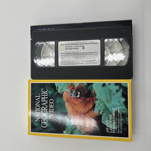 National Geographic Video - Amazon: Land of the Flooded Forest (VHS, 1997) - Picture 2 of 3