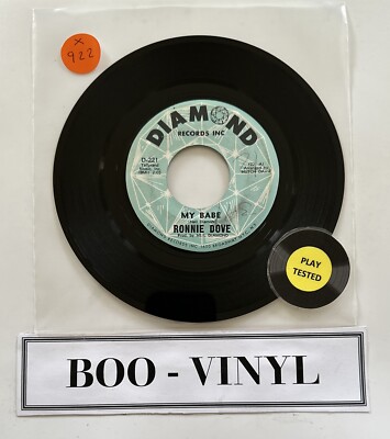 Ronnie Dove - My Babe / Put My Mind At Ease (7'', Single) Funk Soul Vinyl VG+