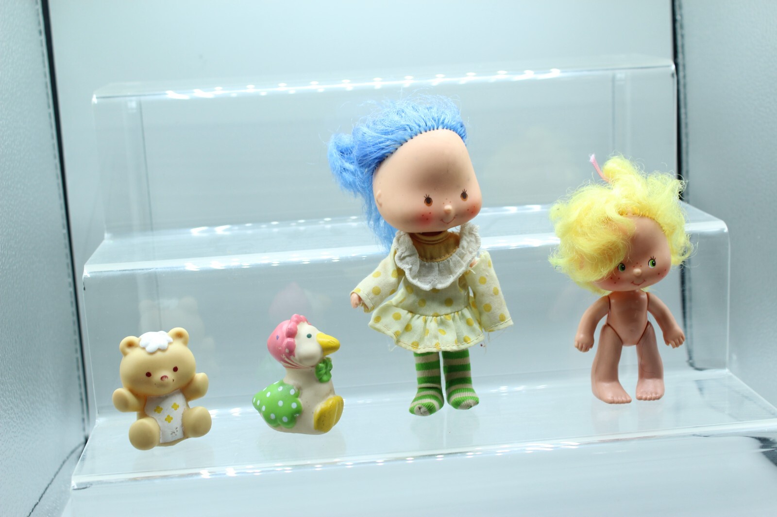 Vintage 1980s Strawberry Shortcake doll lot set of 6 figures