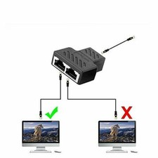 HCM68 LAN cable extension connector second branch, set of 2