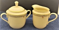 Lenox Gramercy Creamer & Sugar Bowl with Lid