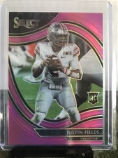 JUSTIN FIELDS 2021 Chronicles Draft Picks Select Field Level Pink Prizm #259 RC