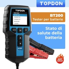 TOPDON BT200 tester batteria auto 12V OBD2 tester batteria dispositivo di prova