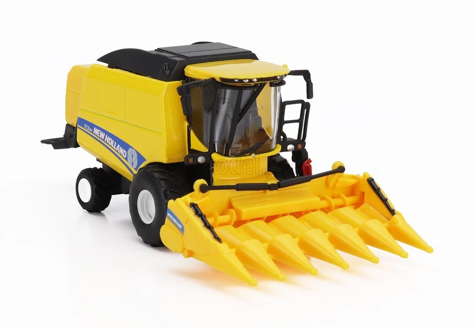 MODELLINO AGRICOLO STATICO BURAGO NEW HOLLAND MIETITREBBIA HARVESTER SCALA 1/50 - Immagine 4 di 4