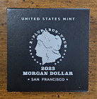 2023 Morgan Silver Dollar (San Francisco) 23Xf, Original Box from Us Mint, Coa