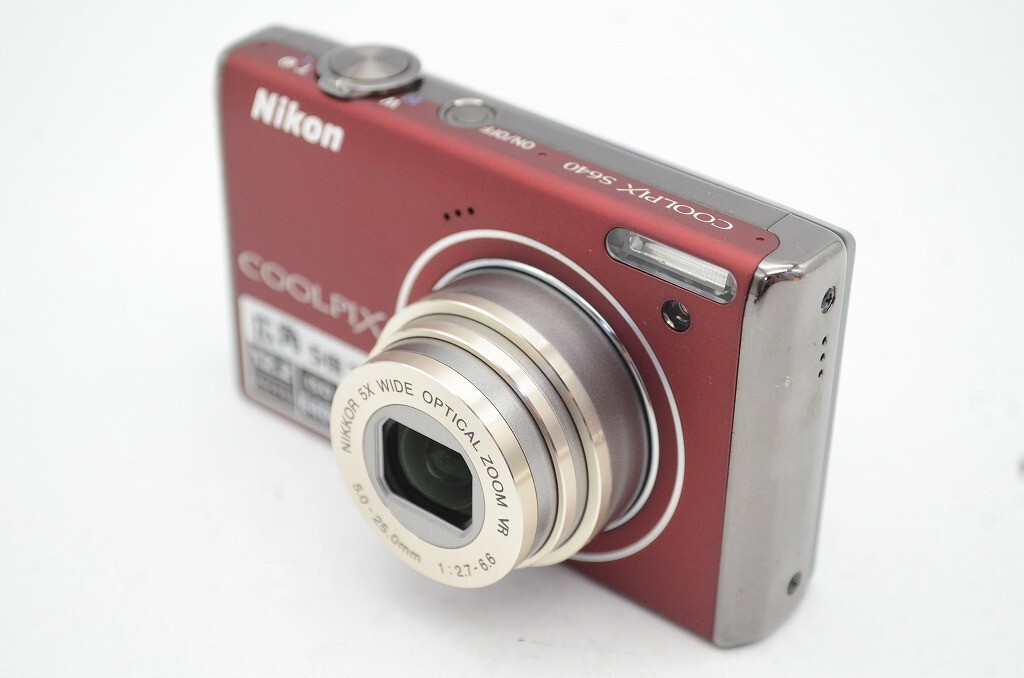 entra【美品完動品】Nikon　COOLPIX　S640プライムレッド 100000001001141273_10203.jpg