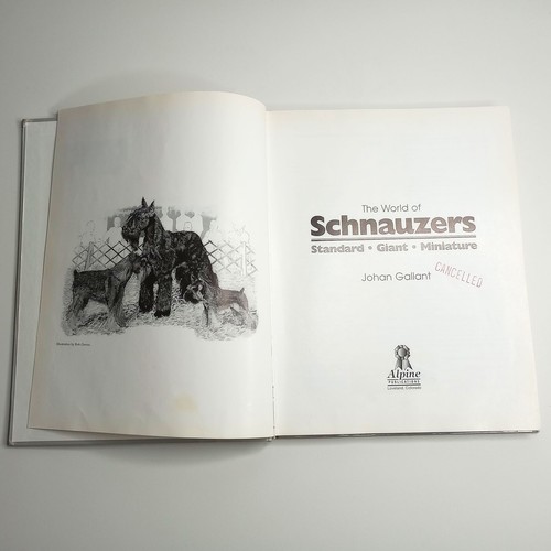 The World Of Schnauzers - Standard - Giant - Miniature | by Johan Gallant (HC) - Picture 8 of 15