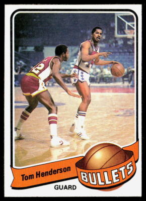 Tom Henderson 1979-80 Topps #18 NMT