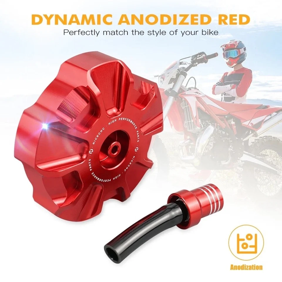 CNC Gas Cap 2013-2014 Beta 400RR 4T 498RR 4T 400 498 RR Fuel Tank Lid Aluminum - Image 3 of 4