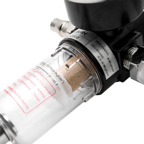 Air Pressure Regulator Compressor Moisture Trap Filter Oil Water Separator - Picture 5 of 12