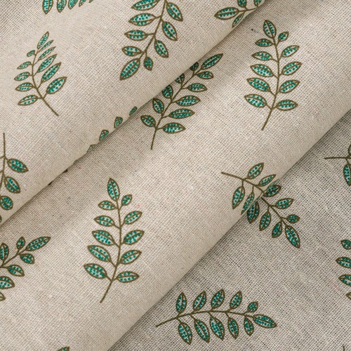 2 Panels Printed Curtains Plant Leaf Rod Pocket Window Curtains Drapes Blackout - Picture 30 of 45