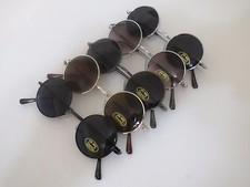 John Lennon Style Sunglasses Vintage Round Circle Retro Classic For Small Faces.