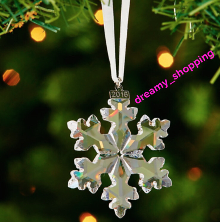 SWAROVSKI【2016年】クリスマスオーナメント 楽天市場】スワロフスキー 2016年限定作品 スノーフレーク クリスマス