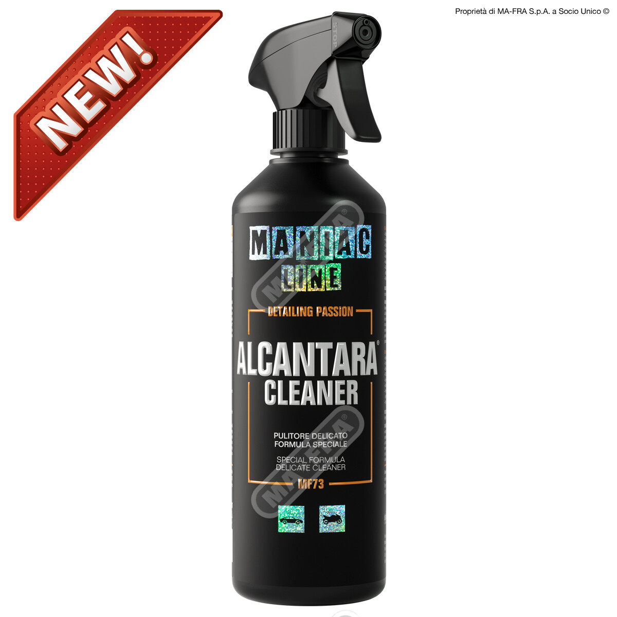 MafraInterior Alcantara Cleaner 500ml MF73 MANIAC LINE specifico alcantara