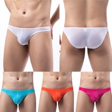 Mini Slip Da Uomo Intimo Mutandine A Vita Bassa Lingerie Perizoma T Back ☆