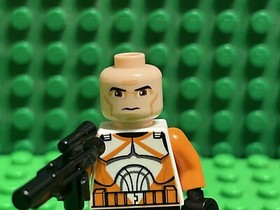 LEGO Star Wars Clone Bomb Squad Trooper Minifigure - sw0299 - 7913 2011