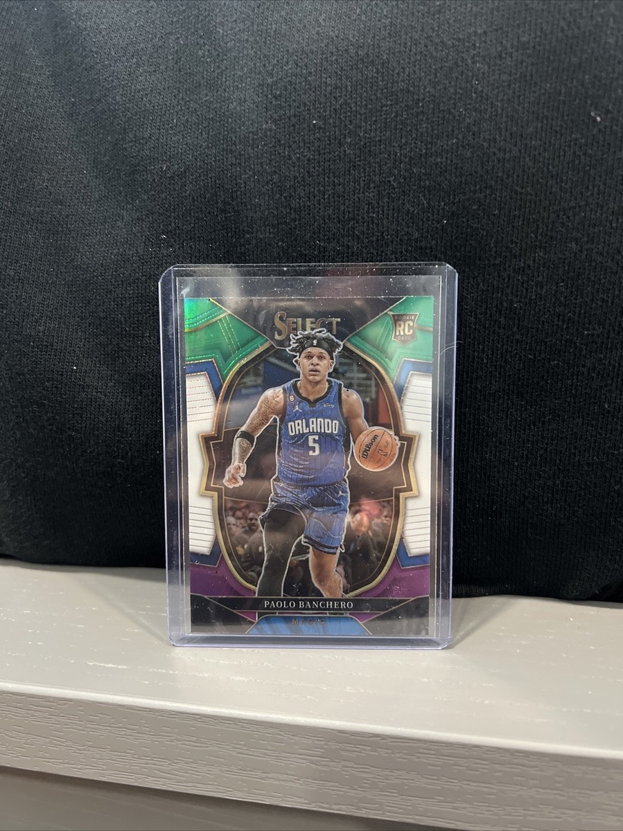 2022-23 Panini Select NBA Paolo Banchero RC Tri Color Holo