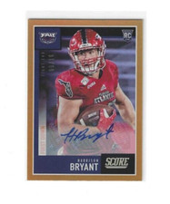 2020 Score First Down Autographs #405 Harrison Bryant RC - FAU - 08/10