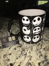 NEW Disney Jack Skellington Mug Cup 20 oz Glo...