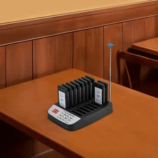 NEW 10 Beepers Restaurant Wireless Guest Paging System Queuing Calling Pagers