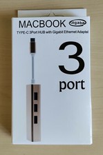MACBOOK Type C USB 3-Port Hub