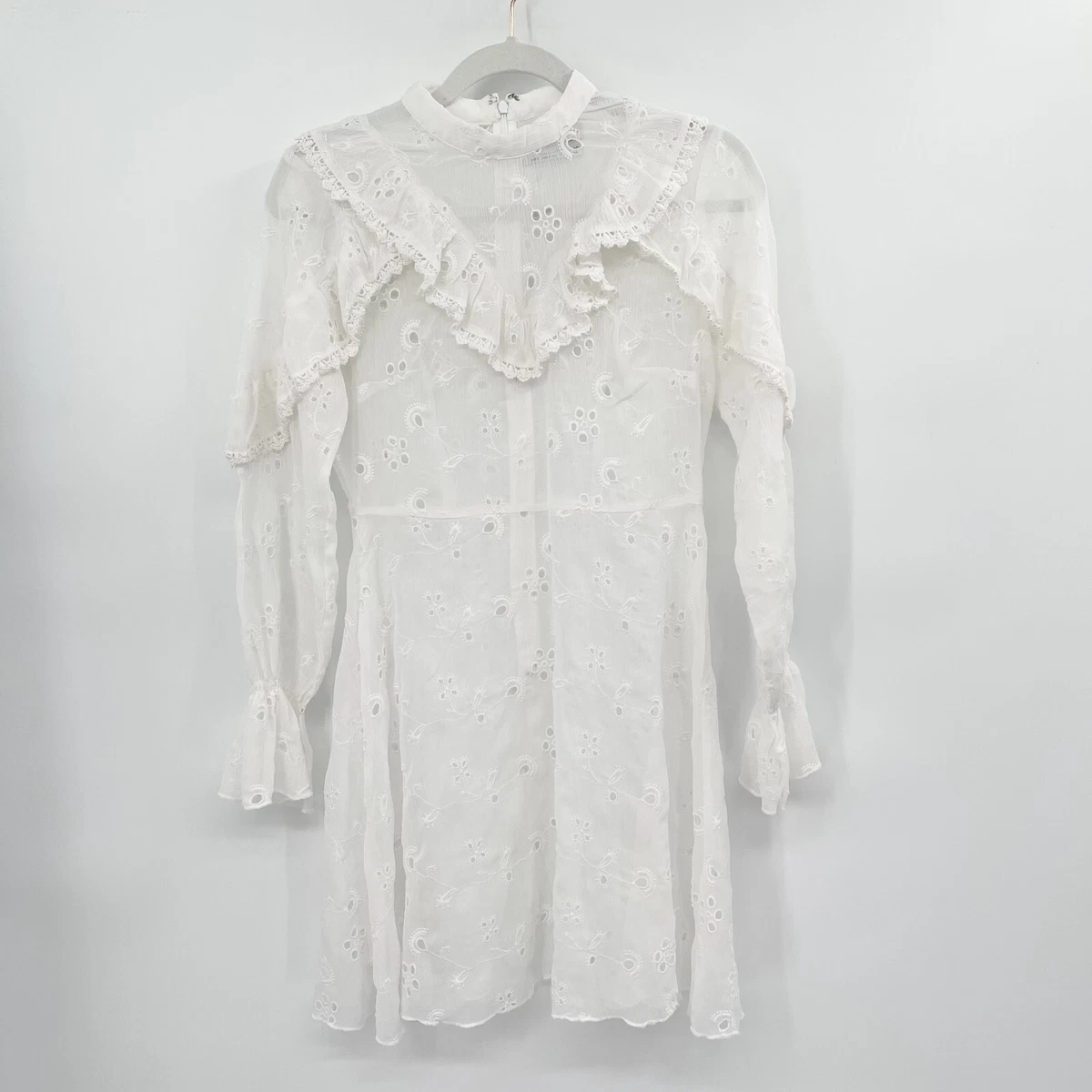 Urban outfitters white eyelet dress 2025
