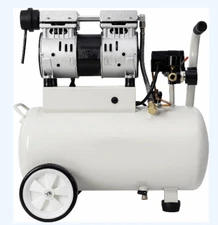 Dental Air Compressor Oil Free 1.5 HP 6 Gallon Tank 3.4CFM Dentistry air System