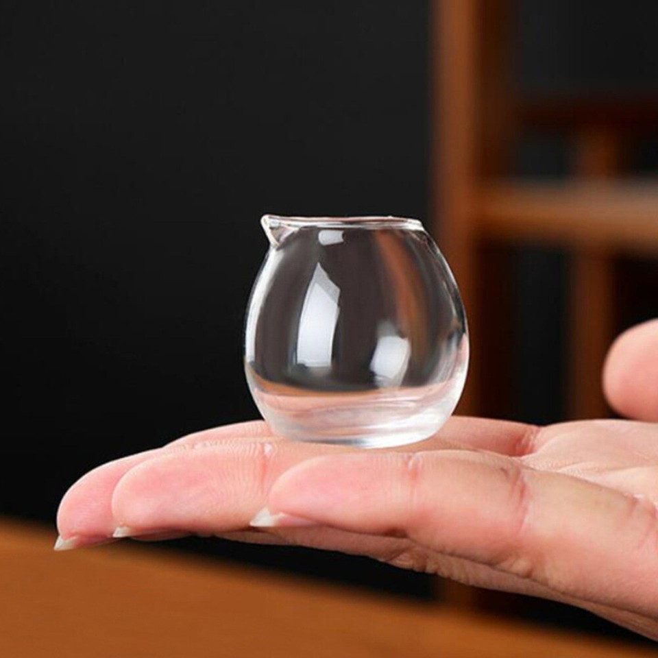 Glass Milk Cup Beverage Cups Small Coffee Creamer Mini Pitcher Pot