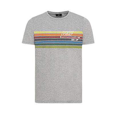 Original ''Porsche #RS 2.7 Herren T-Shirt grau'', Fanwear, gestreiftes Printdesign