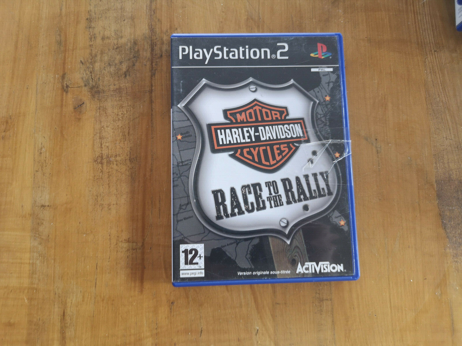Motor Harley Davidson Cycles Race To The Rally    - SONY PS2
