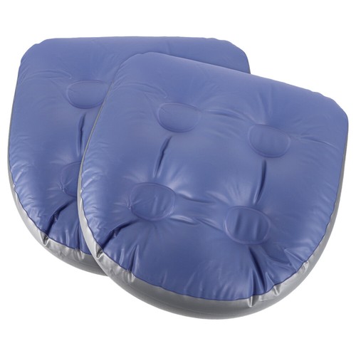 2 Pcs Inflatable Bathtub Cushion Pool Seat Booster Cushions for Armchairs