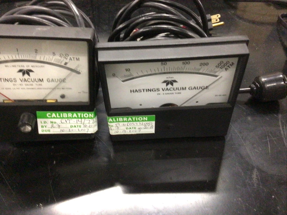 VT-6A / PRESSÃO DE VÁCUO GUAGE / TELEDYNE HASTING - Imagem 3 de 4