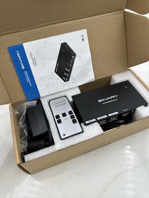 Binary 240 Series 4K Ultra HD HDMI Switch with IR (B-240-HDSWTCH-3x1)-NEW