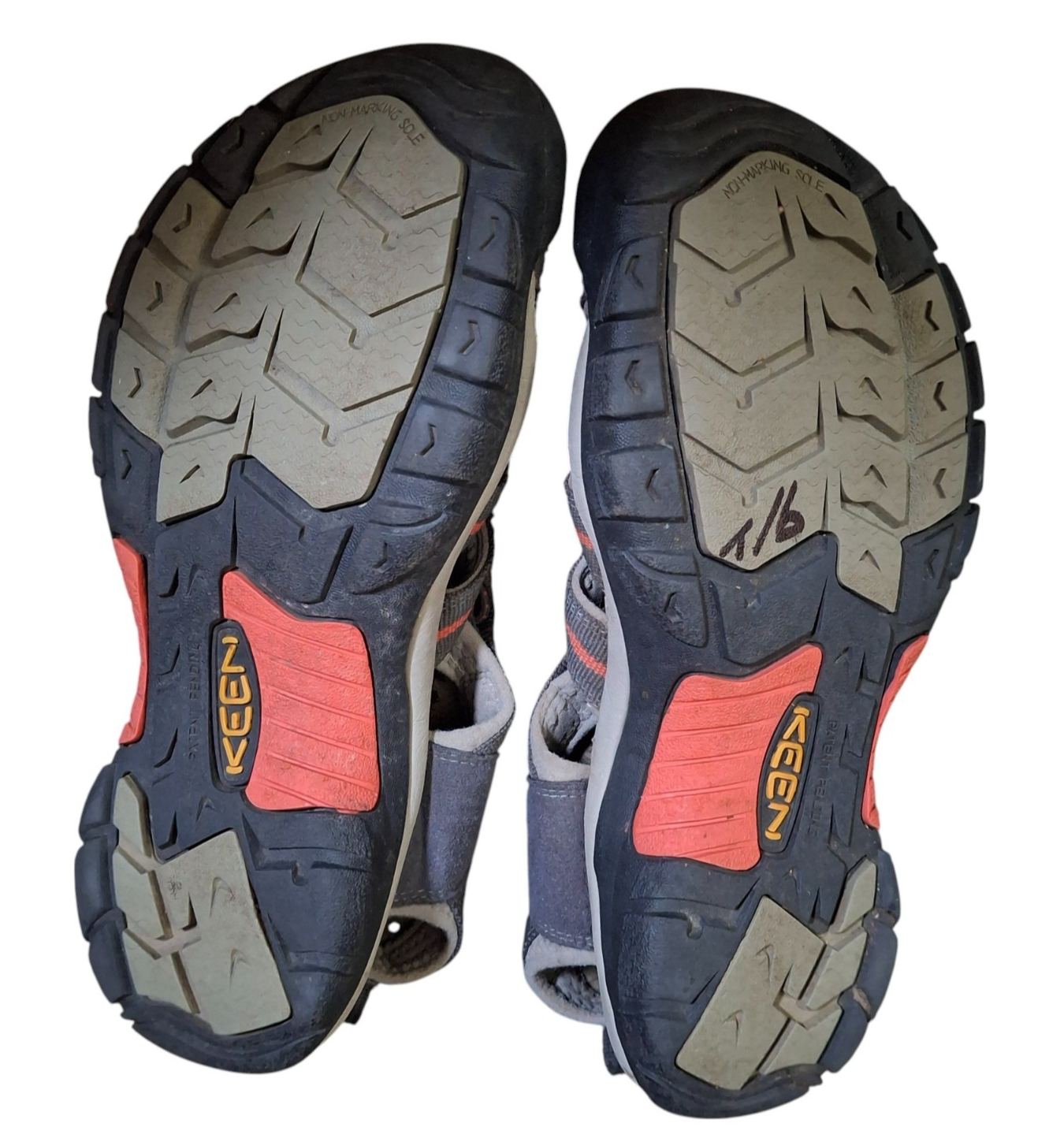 Sandali KEEN Newport H2 punta chiusa uomo taglia 10 grigio scarpe sportive acqua