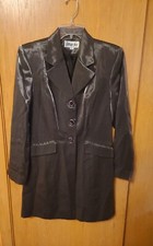 Village Set Metallic Blazer Size 4