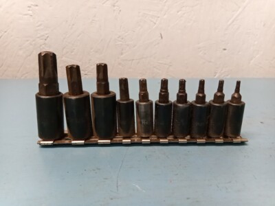 VIM Tools Torx Bit Socket Set 10 Pieces (LL)