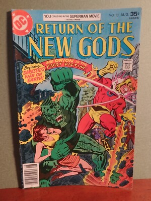 Return of the New Gods #13 DC (1977) Darkseid's War On Earth 8.5 | eBay