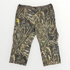 Realtree Max-5 Camouflage Mens 2XL Cargo Pants Camo Hunting Outdoor Brown Pant