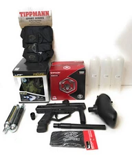 JT Premise Paintball Marker Field Set, Goggle, Mask, Harness, 2X 3oz CO2 Tank