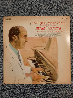 Henry Mancini: A Warm Shade of Ivory. Record Album Vinyl LP. LSP-4140.
