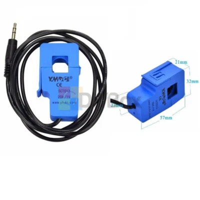 MARKENLOS SCT-013-020 20A Non-invasive AC Current Sensor Split Core Current Transformer