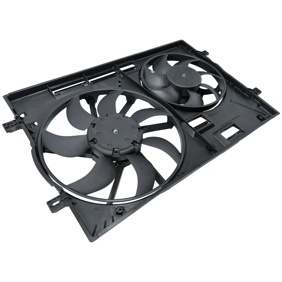 Conjunto de ventilador de refrigeración del radiador para VW Golf R Audi A3 S3 TT TTS Quattro 2015-2022 Foto 4 de 4