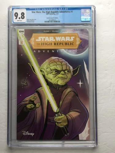 2021 IDW Comics Star Wars The High Republic Adventures Retailer Incentive  Editi