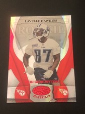 2008 Leaf Certified Materials Mirror Red /100 Lavelle Hawkins #179 Rookie RC