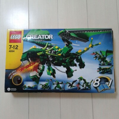 LEGO 4894 Creator Green Dragon [Box opened, bag unopened