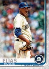 2019 Topps #628 Roenis Elias Seattle Mariners