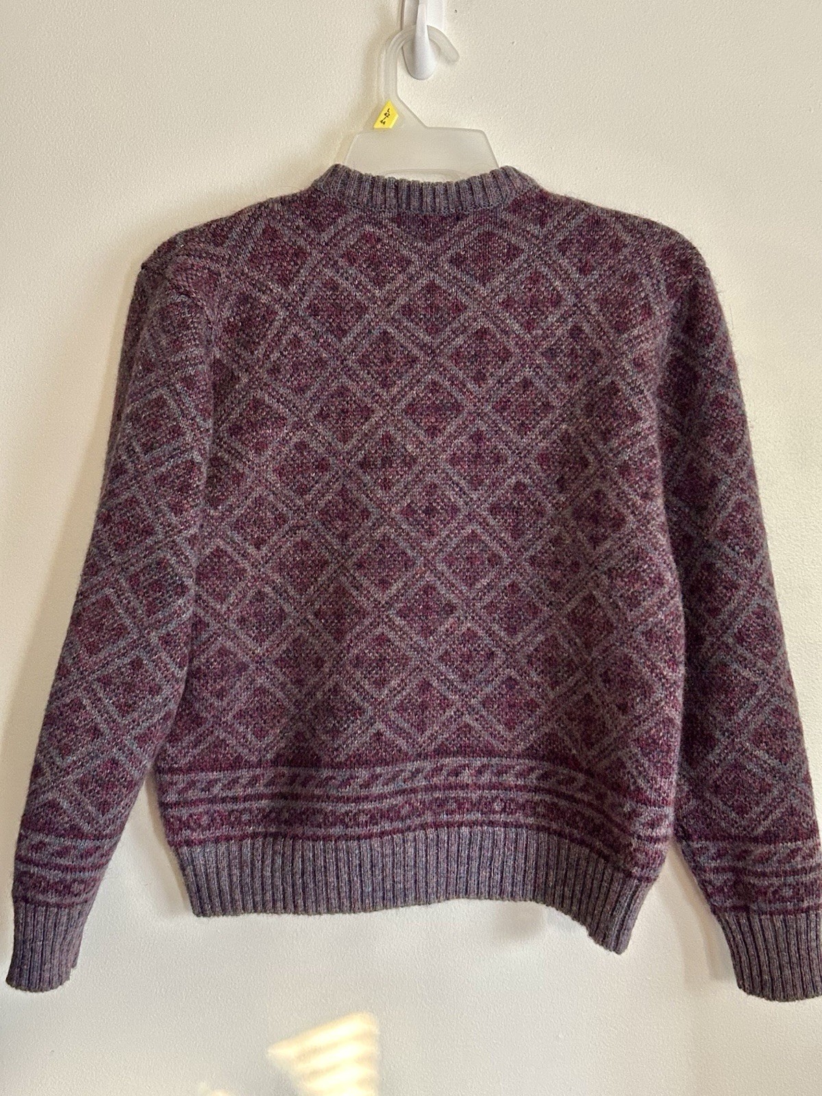VTG 1990s McGregor geometric patterned crewneck s… - image 2