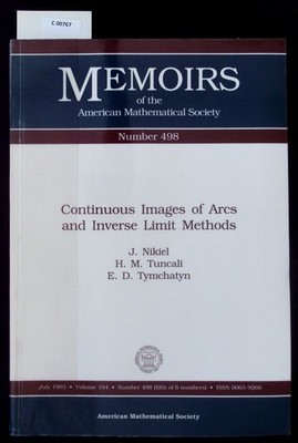 Continuous images of arcs and inverse limit methods. Memoirs of the American Mat
