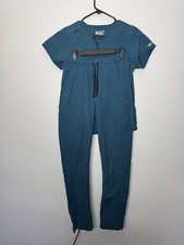 Carhartt Scrub Set Turquoise Blue Womens Small Top, Small Bottom